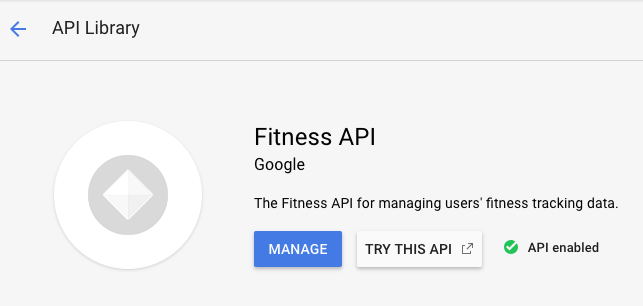 Fitness API